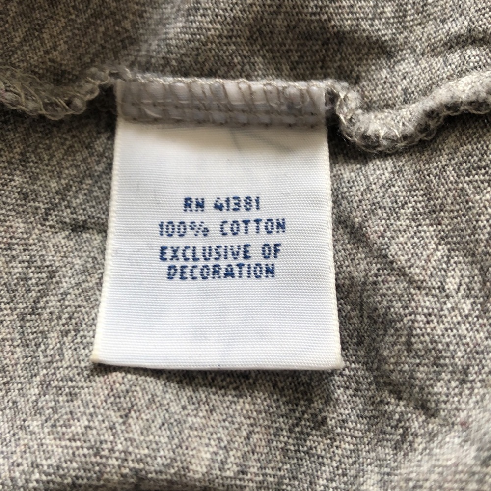 POLO RALPH LAUREN GRAYLong Sleeve Tee Sz XXL - Picture 5 of 6